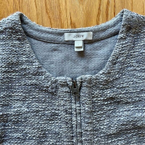 J. Crew Peplum Zip Jacket - Picture 4 of 7